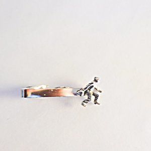 Swank Vintage Bowling Tie Clip Bar Clasp